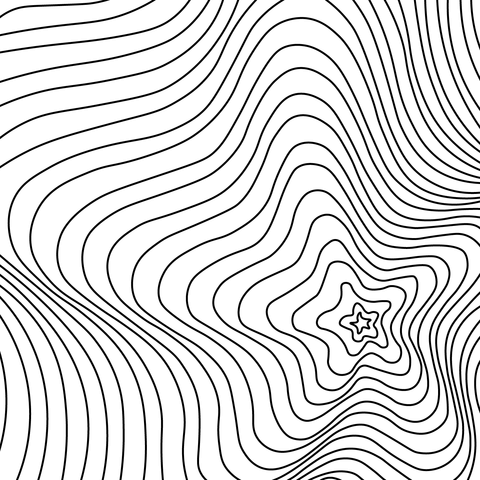 Optical Illusion  Coloring Page